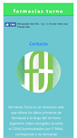 Mobile Screenshot of farmaciasturno.com.ar